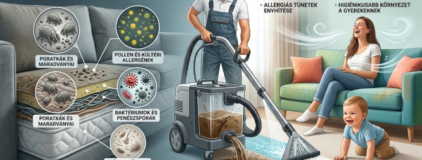 A mély kárpittisztítás rejtett egészségügyi előnyei: Több mint esztétika