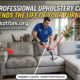 How Professional Upholstery Cleaning Can Extend the Life of Your Furniture