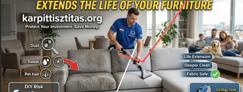 How Professional Upholstery Cleaning Can Extend the Life of Your Furniture