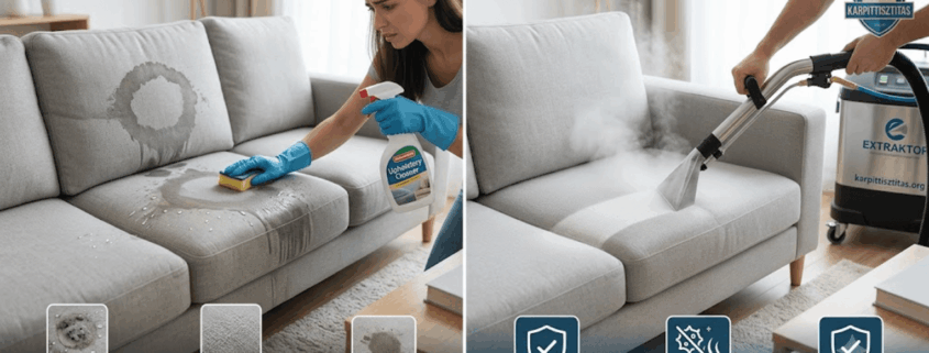 Sofa Cleaning at Home: When DIY Is Enough and When You Need a Professional